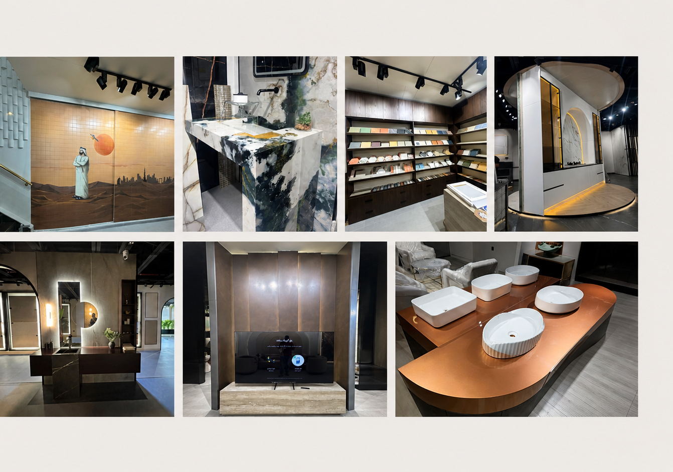 Custom joinery and interior fitout detail, UAE