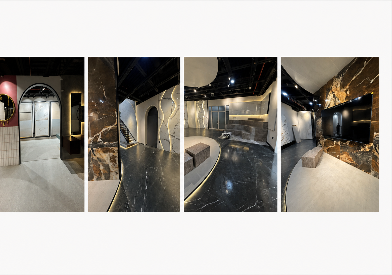 Exhibition and showroom interior build, UAE